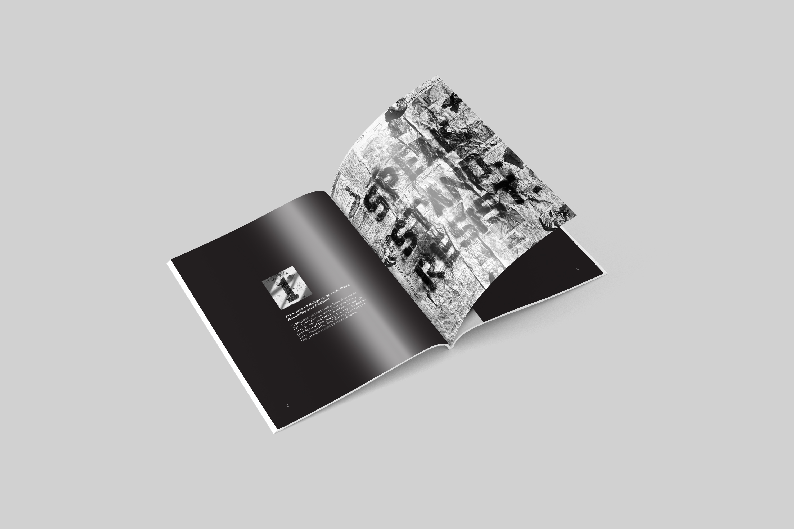 charred first spread