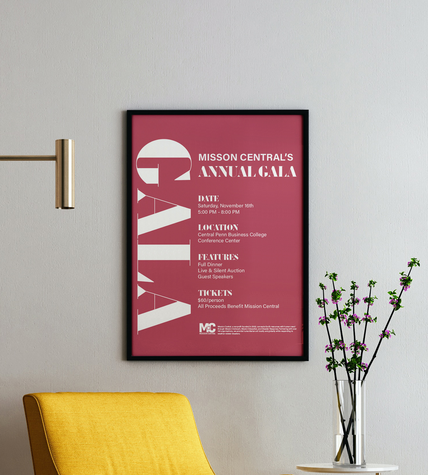 mission central gala poster