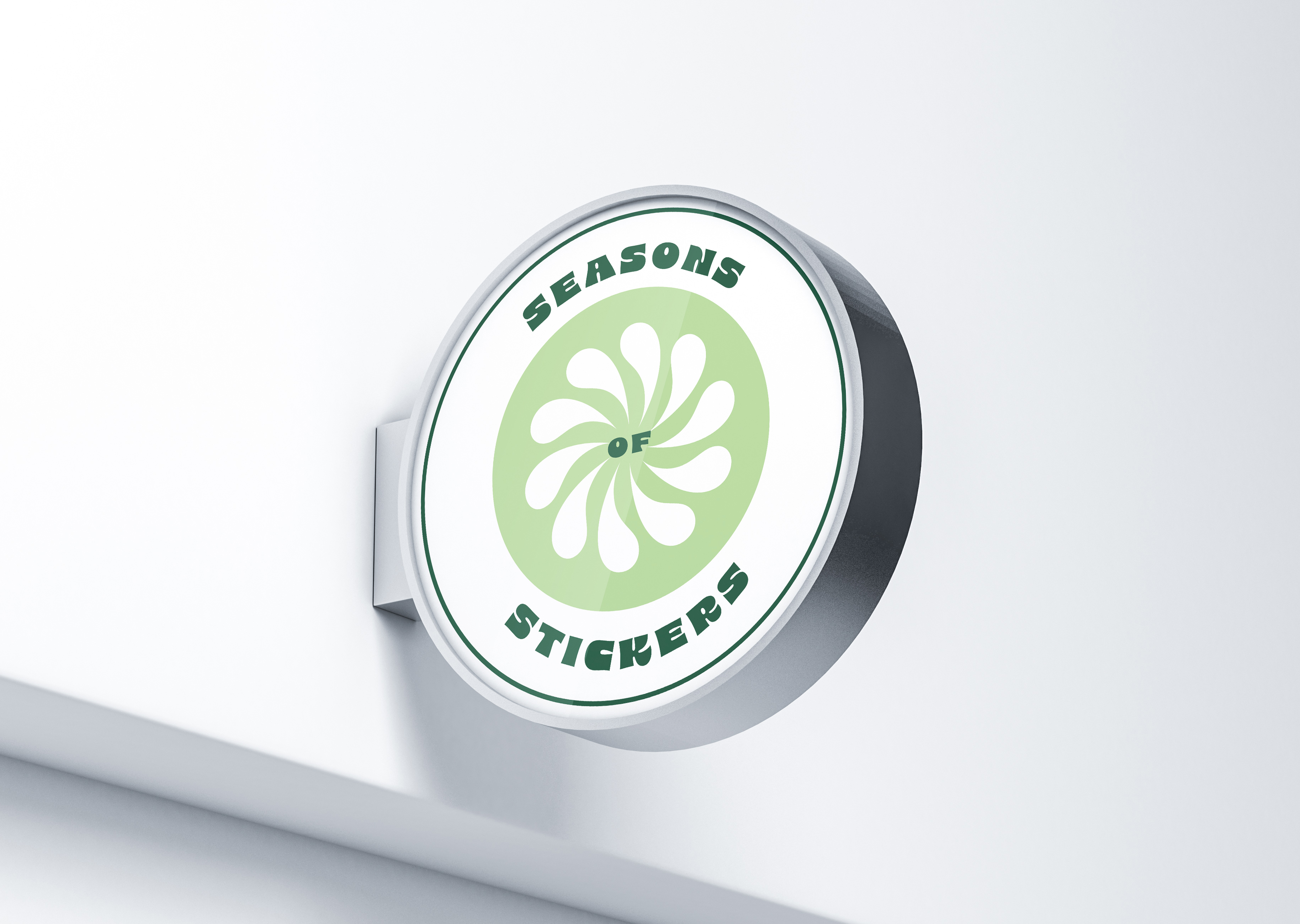 seasons of stickers sign