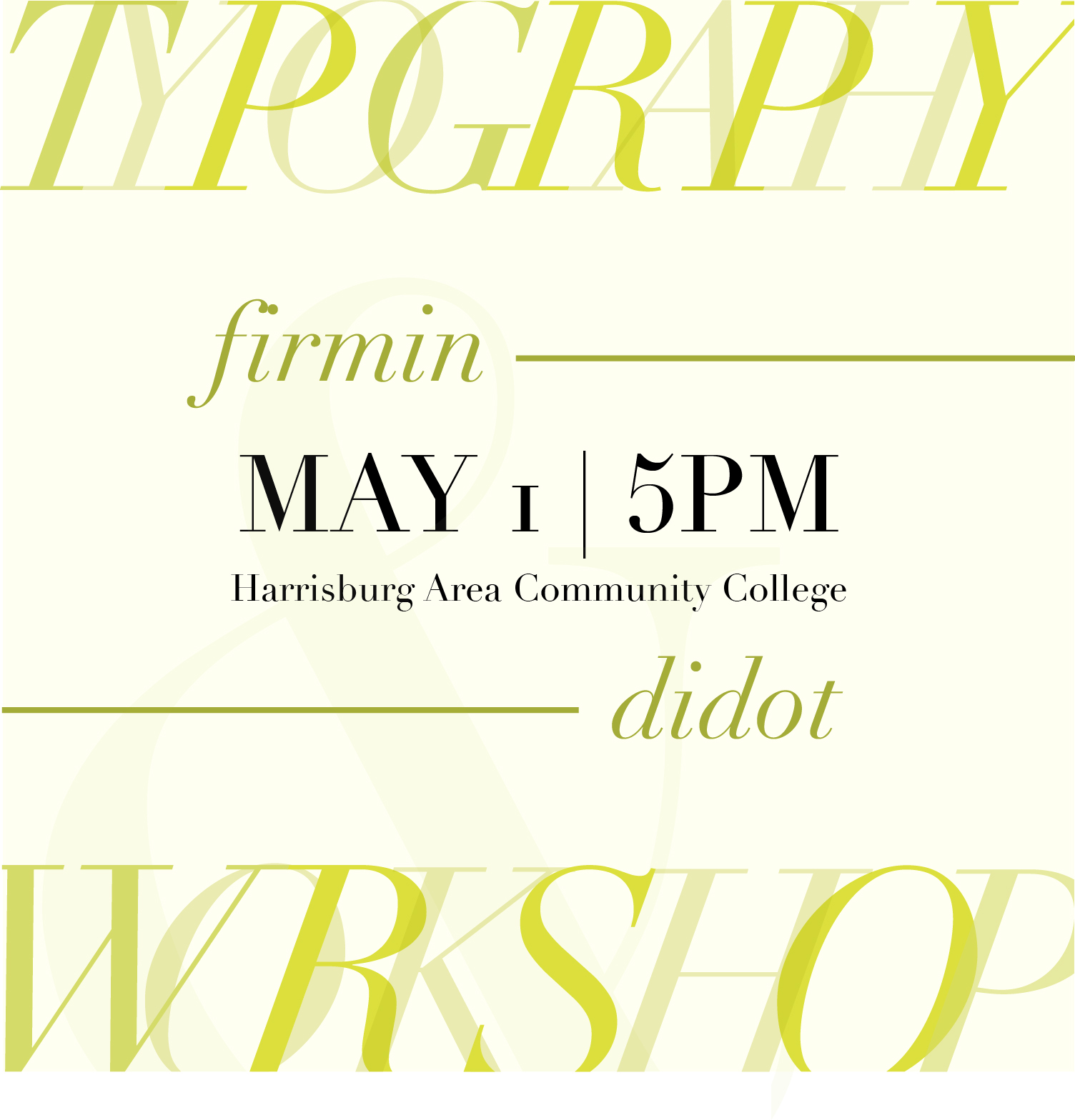 type designer social media post