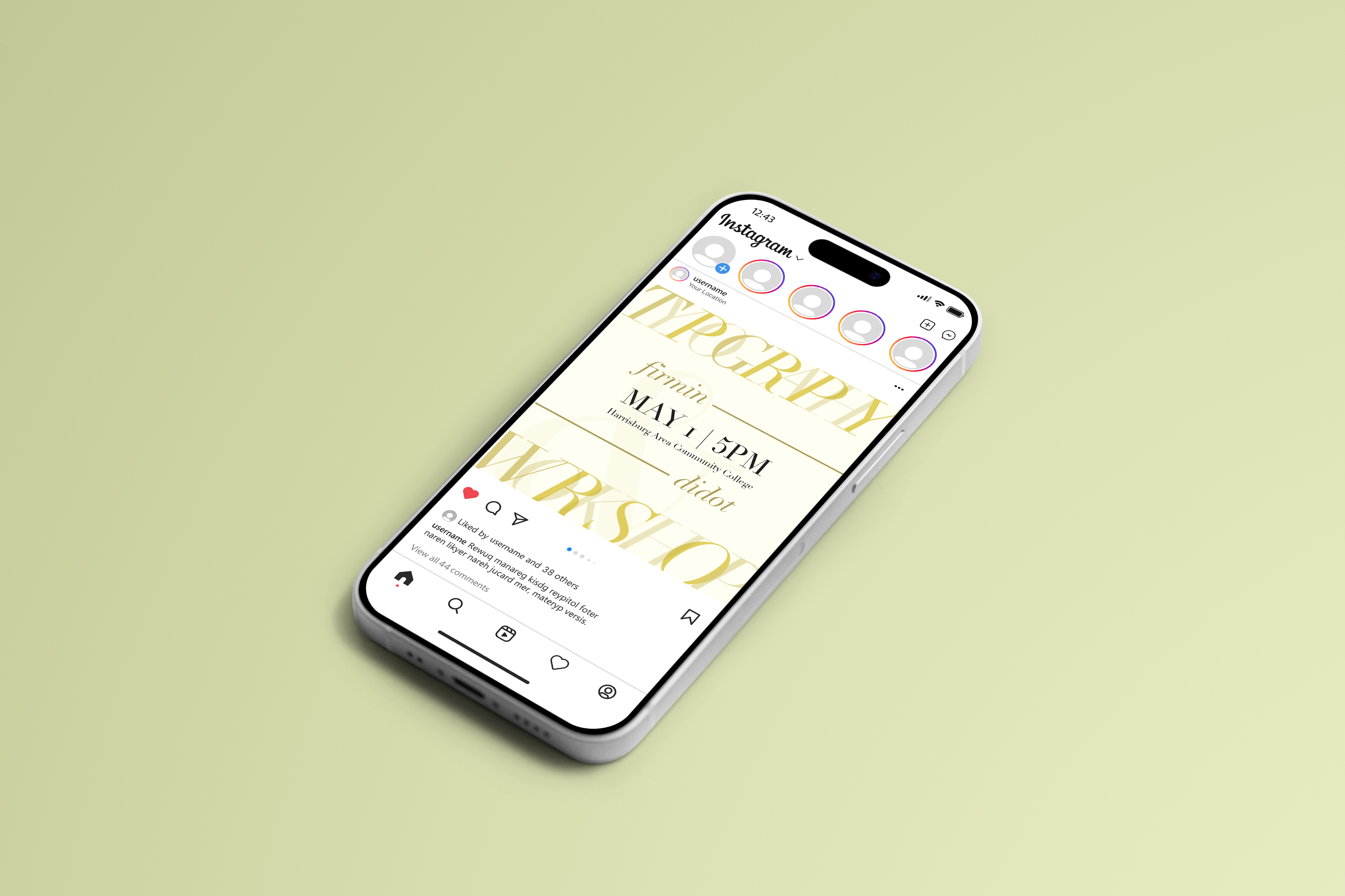 type designer social media